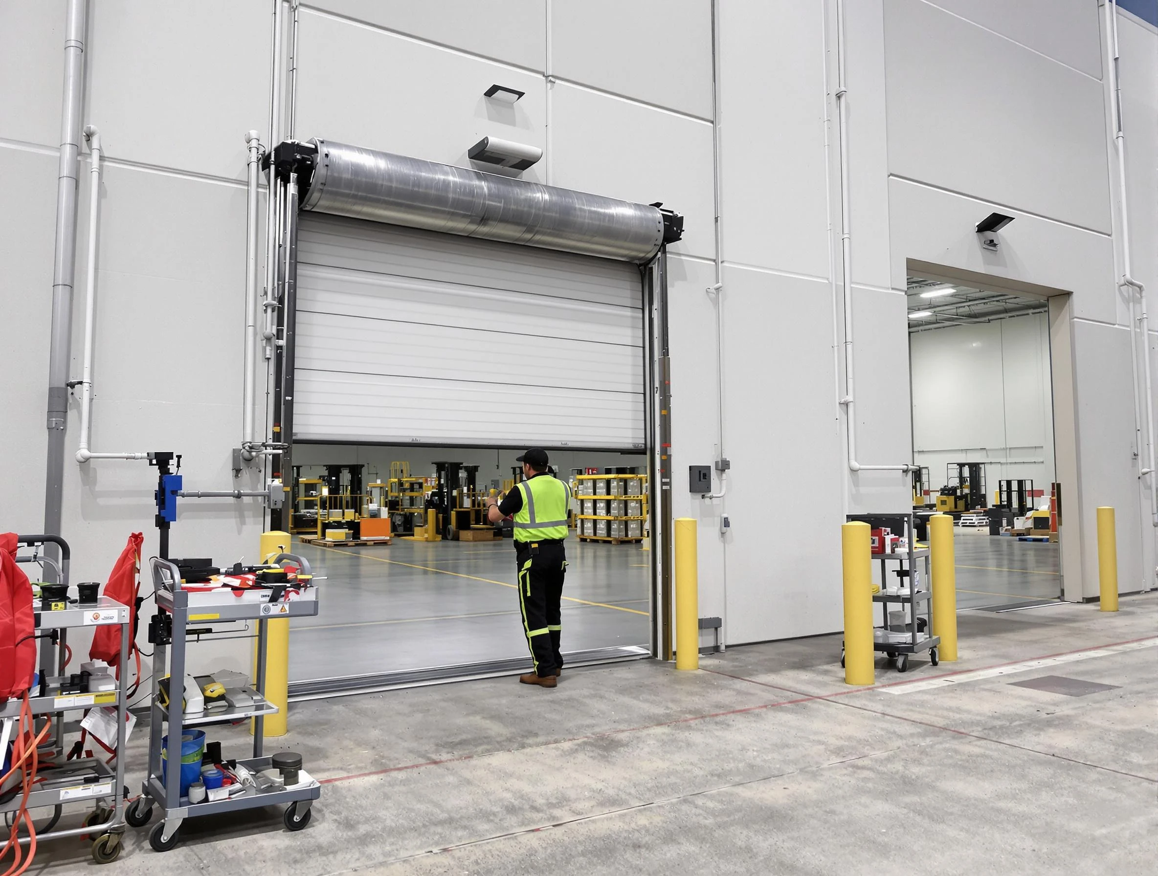 Commercial Garage Door Repair in Spencer